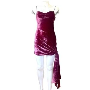 Cinq a Sept Ryder Velvet Mini Dress Gooseberry Sz 0 NEW Celebrity Fashion Party